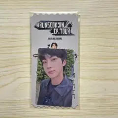 Jin #RUNSEOKJIN EP.TOUR 6/28 ジン トレカ - メルカリ