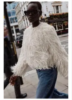 2026年最新】zara フェイクファーコートの人気アイテム - メルカリ