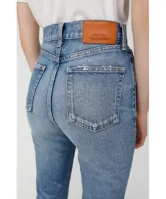 【MOUSSY】 ストレートデニム ライトブルー