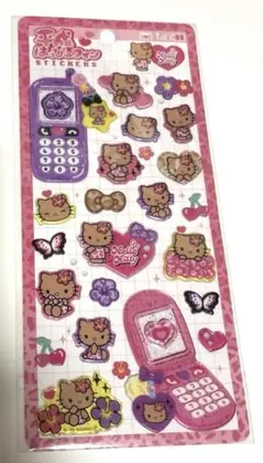 【正規品】平成はっぴーフォン　ハローキティ日焼け