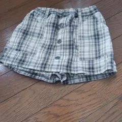 GLOBAL WORK　チェック柄 半ズボン110