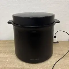 新品・未使用》LOCABOロカボ糖質カット炊飯器 JM-C20E-B黒5合炊き 