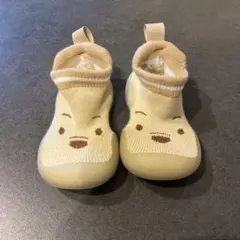 【試着のみ】くまのプーさん ソックスシューズ