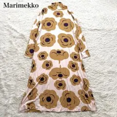 美品✨マリメッコ　cavea tumma ハイネック　ワンピース 花柄　限定のサムネイル