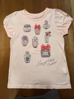 メゾピアノ香水プリントＴシャツ160センチ