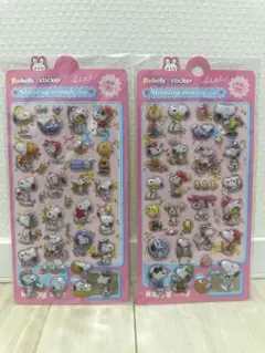 スヌーピー ぷっくりシール 立体シール SNOOPY