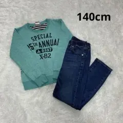 男の子　140cm goldminemart uniqlo トップス　パンツ