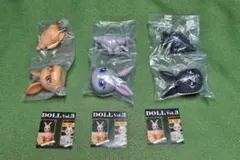 カプセルドール CAPSULE DOLL VOL.3 うさぎ 3個セット Ｆ