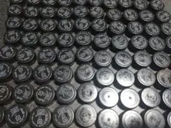 ペットボトルキャップ100個　黒