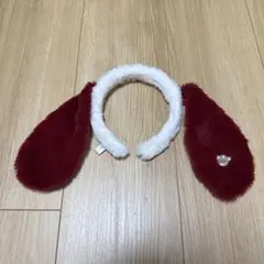 ユニバ スヌーピー カチューシャ 赤