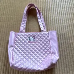 【サンリオ ハローキティ 当たりくじ トートバッグ キルティング】☆中古☆女の子