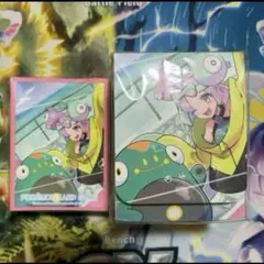 ポケモンカード ナンジャモ ジムセット サプライ スリーブ デッキケース 未開封