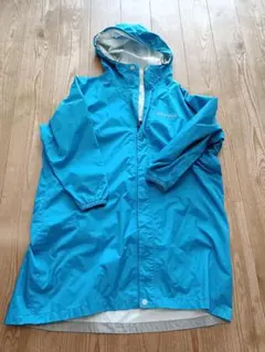 mont-bell 雨具 130 青 収納袋付き