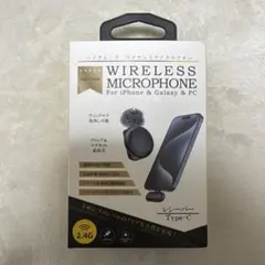 ワイヤレスマイクロフォン Type-C