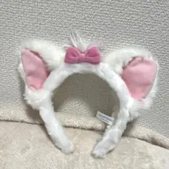 ディズニー　カチューシャ　マリー　フワフワ　猫　　おしゃれキャット