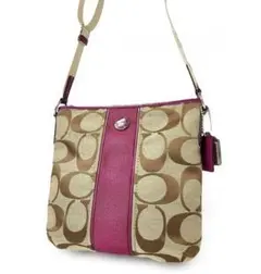 【美品】COACH コーチ シグネチャー ショルダーバッグ F21905