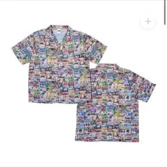 完売品 レア ピクセル柄つば九郎アロハシャツ ヤクルトスワローズ S