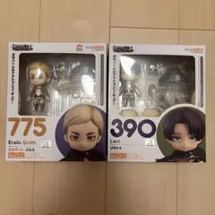 進撃の巨人 ねんどろいど リヴァイ エレン 2体セット - メルカリ