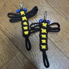 パラコード　オニヤンマ　ストラップ　2つセット