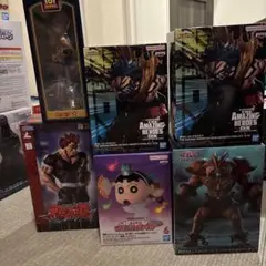フィギュア 8点セット まとめ売り　鬼滅、ゴジラ、殺生丸、摩緒、エグゾディア フィギュア 8点セット まとめ売り 鬼滅、ゴジラ、殺生丸、摩緒