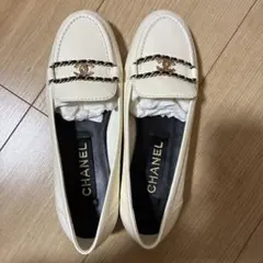 CHANEL ローファー 靴 36c 極美品 ハート - メルカリ