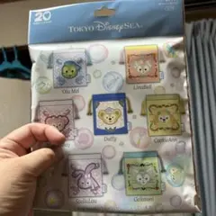 東京ディズニーシー ダッフィー＆フレンズ 20周年　　巾着 オルメル
