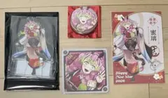 鬼滅の刃　甘露寺蜜璃　2026午年　アクスタ　缶バッジ　コースター　ポストカード