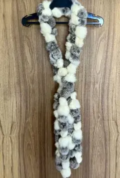❇️美品❣️ラビットファー　マフラー