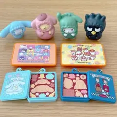 サンリオ　クッキー缶　折りたたみテーブル　パーカーフィギュア　ガチャ　まとめ売り