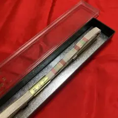 【新品未使用品】佐賀錦帯締め　ケース入り　オレンジグリーンレッドゴールド