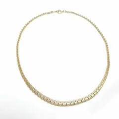 N1　ネックレス　金色　ゴールドカラー　チェーン　首飾り