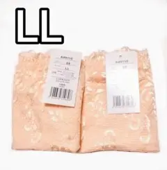 優しいお色が上品なショーツ同色２枚組(LL)新品