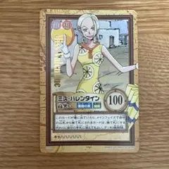 ワンピース カードダス ミス・バレンタイン - メルカリ
