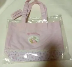 サンリオ　マロンクリーム　ミニトート　ピンク