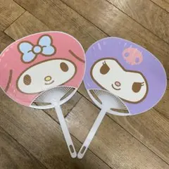 マイメロディ クロミ　うちわ　宇佐美コラボ