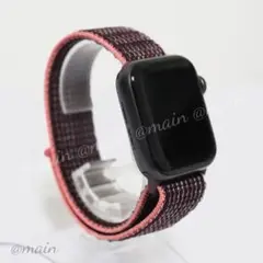 アップルウォッチ 38/40/41mm パープル スポーツ バンド レディース