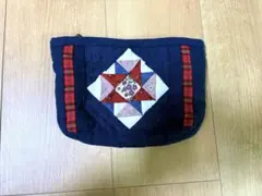ハンドメイド　パッチワークポーチ