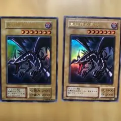 遊戯王　レッドアイズブラックドラゴン　2枚セット