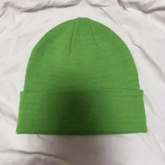 DIVIDED H&M 明るい緑 ニット帽