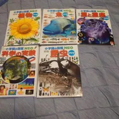 小学校の図鑑 NEO 5冊セット DVD付き