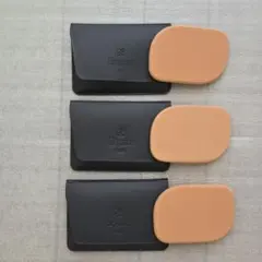 【新品・未使用】エレガンス メイクアップスポンジ L（ケース付き） 3個セットのサムネイル