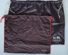 COACH 保管袋 ショップ袋 ブラウン 2点セット