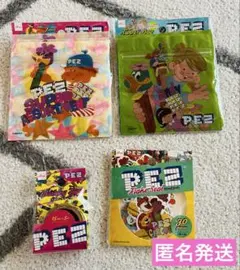 未開封　ダイソー　PEZ フレークシール　マスキングテープ　ジッパーバッグ　廃盤のサムネイル