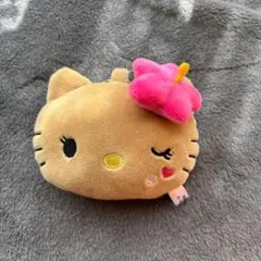 【新品未使用】ハローキティ サンリオ ハイビスカス ミラー しまむら
