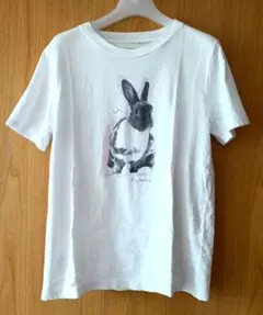 PSポール・スミス　ラビットホワイトTシャツ 半袖