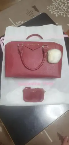 Samantha Vega ショルダーバッグ レッドのサムネイル