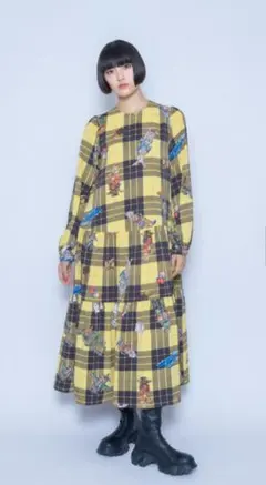 【新品】&エルシー　おもちゃ箱ワンピース