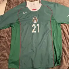 Nikeメキシコ代表2003-2004ホームユニフォーム#21LTotal90 - メルカリ