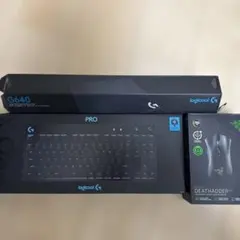 ゲーミングセット、キーボード、マウス、マウスパッド