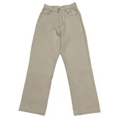 極美品 apres jour ストレート ジーンズ デニム アイボリーのサムネイル